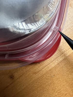 Rubbermaid Takealong 15.7 Cup Plastic 2pk Serving Bowls Clear : Target