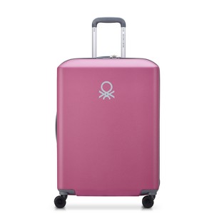 United Colors of Benetton x DELSEY PARIS Medium Checked 23" Hardside Spinner Suitcase - 1 of 4