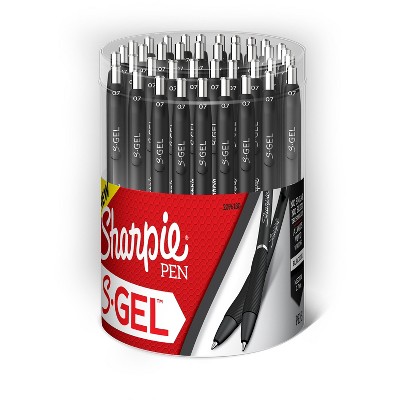 Sharpie S-Gel Gel Pen Medium Point Black Ink 36/Pack 2096180