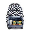 JWorld Trio Rolling 20" Backpack with Lunch compartment and Detachable Pencil Case - Icon Checkers - 4 of 4