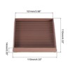 Unique Bargains Non-Slip Rubber Durable Furniture Cups Fit Sofa Bed Chair 4 Pcs - 2 of 4
