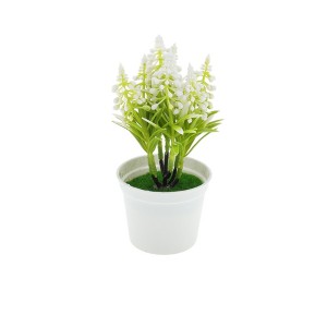 Unique Bargains Fake Plants 7-Branch Pine Cone Plastic 4.33"x4.33"x6.69" 1 Pcs - 1 of 4