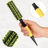 Unique Bargains Nylon Bristle Pins Round Hair Brush Yellow 10.04"x1.77" 1 Pc - image 4 of 4