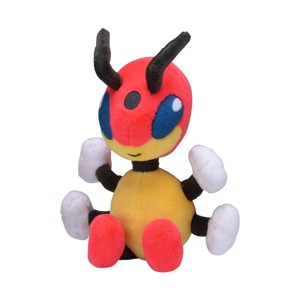 POKEMON Pokemon Center: Sitting Cuties: Ledian Plush # 166 -  Generation 2 - 6 In - 1 of 1
