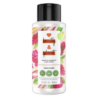 Love Beauty and Planet Black Tea Kombucha and Red Ginger Conditioner - 13.5 fl oz