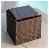 Palmilla 3pc Wicker Patio Tables - Brown - Christopher Knight Home: Weather-Resistant Iron Frame, No Assembly Required - 2 of 4