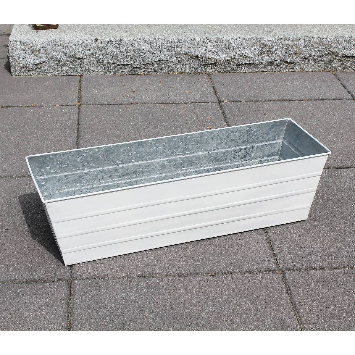 Galvanized Steel Flower Box - ACHLA Designs - thumbnail 2