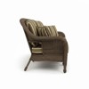Covers & All Monterey 78.5 in W 3-Seater Sofa, Cappuccino Wicker w / Sunbrella A. Praline - 2 of 4