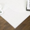 Rug Contemporary Washable Rugs Geometric Office Rug Large Rugs for Living Room Nursery Rug Neutral Area Rug - 4 of 4