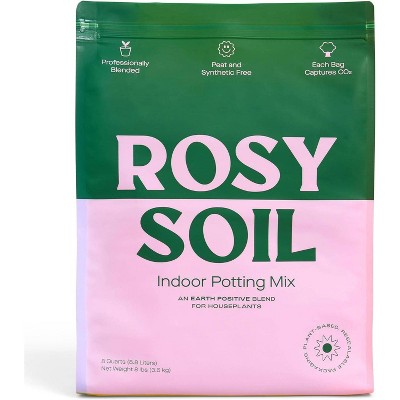 Rosy Soil 8lb Houseplant Potting Soil : Target
