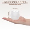 Unique Bargains Centerpiece Decor Aesthetic Glass Tea Light Holder - 2 of 4