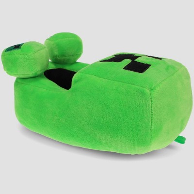 Kids' Minecraft Creeper Full Body Slippers - Green 13-1