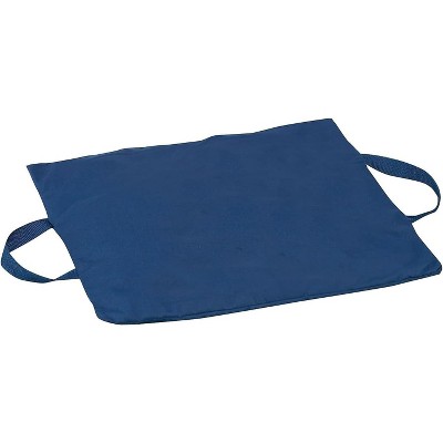 DMI Seat Cushion for Support on Wheelchairs, Office Chairs, Dining Chairs and Stadium Seats, 16x18x2 Inches, Gel Foam, Polyester/Cotton Cover