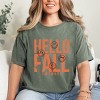 Simply Sage Market S.W.Smiley Hello Fall Garment Dyed Tee - 2 of 4