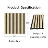 Natural Wood Grain Sound Absorbing Panel (60x60x1.7cm, 4-Pack) - 3 of 4