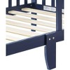 PAGED Toddler Bed Wooden Baby Bed Frame with 4 Side Guardrails and Low Rise Design for Bedroom - 2 of 4