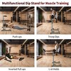 BestParts Adjustable Power Tower Dip Station w/Detachable Bench - 330lbs Capacity, Multi-Function - 4 of 4