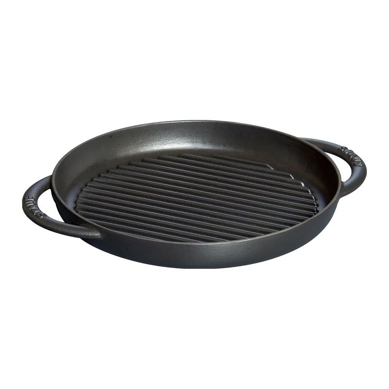 STAUB Cast Iron 10-inch Pure Grill, 1 of 9