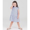 RuffleButts Toddler Mock Neck Sleeveless Flutter Dress - 3 of 4
