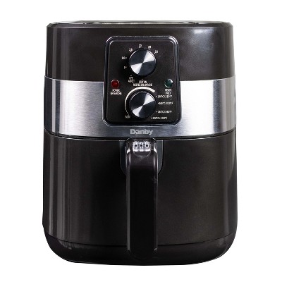 Hamilton Beach 3.1 Quart3.2 Liter Digital Air Fryer 3.38 quart Oil Black  Silver - Office Depot