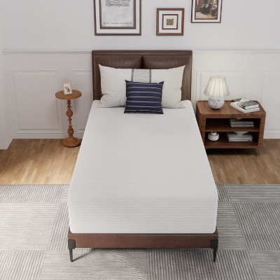 Twin 12-Inch Gel Memory Foam Mattress with Stretch Knit Cover
