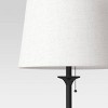 Londonberry Stick Floor Lamp Black - Threshold™ - 4 of 4