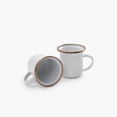 Barebones Enamelware Dining Collection - Eggshell