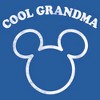 Women's Mickey & Friends Distressed Cool Grandma Racerback Tank Top - 2 of 4