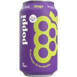 Poppi Grape Prebiotic Soda - 12 fl oz Can
