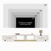 JVNOXK - Extendable TV Stand, 63.4“ to 94.5” Width, Adjustable Length Entertainment Center, Mid-Century Style Living Room Media Cabinet - 4 of 4