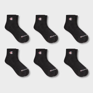 Champion Women's 6pk Quarter Crew Socks - 1 of 4