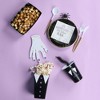 Big Dot of Happiness Goth Girl Napkins, Black and Purple Halloween or Gothic Birthday Party Decor, White 3-Ply Paper Luncheon Napkins - 24 Count - 4 of 4