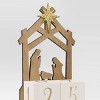 Christmas Wood Advent Calendar Decor - Wondershop™ - 3 of 3