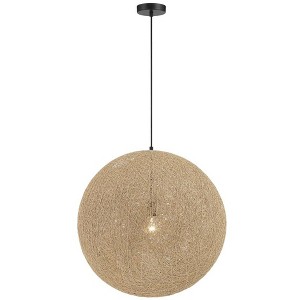 George Kovacs Lighting Entwined 1 - Light Pendant in  Coal - 1 of 4