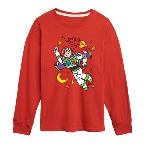 Boys' - Disney - Spaced Out Long Sleeve Graphic T-Shirt - 1 of 4