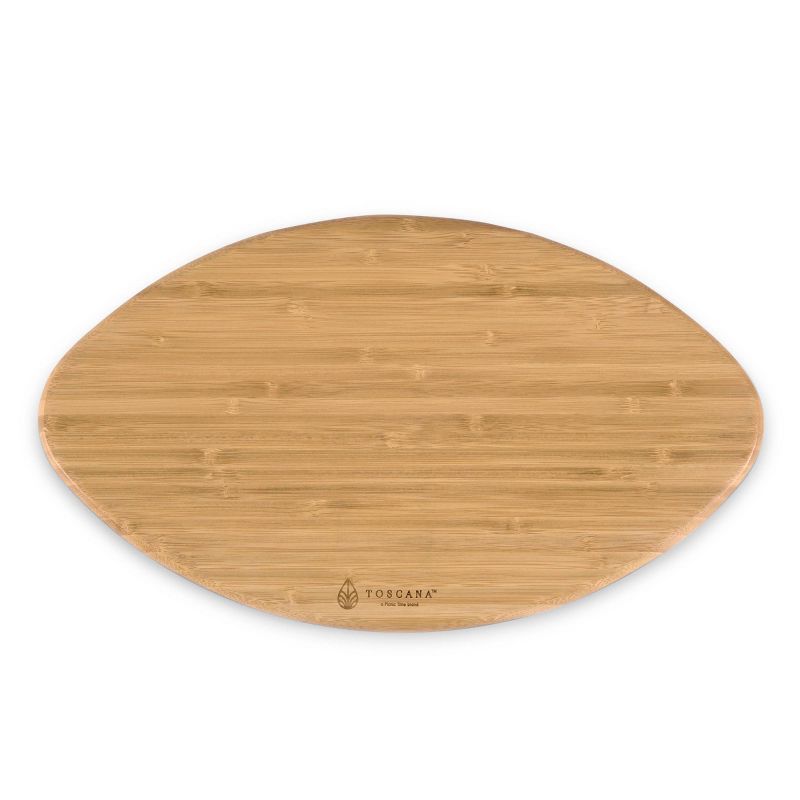 NCAA Mississippi State Bulldogs Touchdown! Football Cutting Board &#38; Serving Tray - Brown, 2 of 4