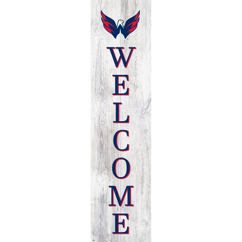 NHL Washington Capitals 48&#34; Welcome Leaner, 1 of 4