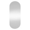 Aghana Digitals Indoor Oval Wall Mirror, 15.7x35.4in Synthetic Glass with Polished Finish for - 3 of 4