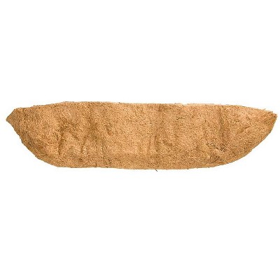 Plow & Hearth - Replacement Coco Liner for Outdoor Planters & Window Baskets, 36"L
