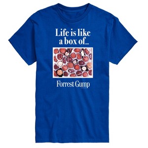 Men's - Forrest Gump - Life Is Like A Box Of Chocolates Short Sleeve Graphic T-Shirt - 1 of 4