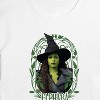 Women's - Wicked - Art Noveau Elphaba Cropped Graphic T-Shirt - 2 of 4