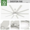 Hunter Fans Overton 2 - Light in  Matte White - 2 of 2