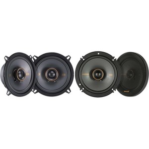 Kicker 51KSC6504 KS-Series 6.5" Coaxial Speakers with .75" tweeters w/ 51KSC504 5.25" Coaxial Bundle - 1 of 4