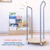 ECR4Kids Mobile Cushion Cart, Silver - 3 of 4
