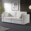 NicBex 80.31 Inch Chenille Sofa Couch,2-Seater Sofa with 2 Throw Pillows for Living Room,Bedroom,Office,Apartment - 2 of 4
