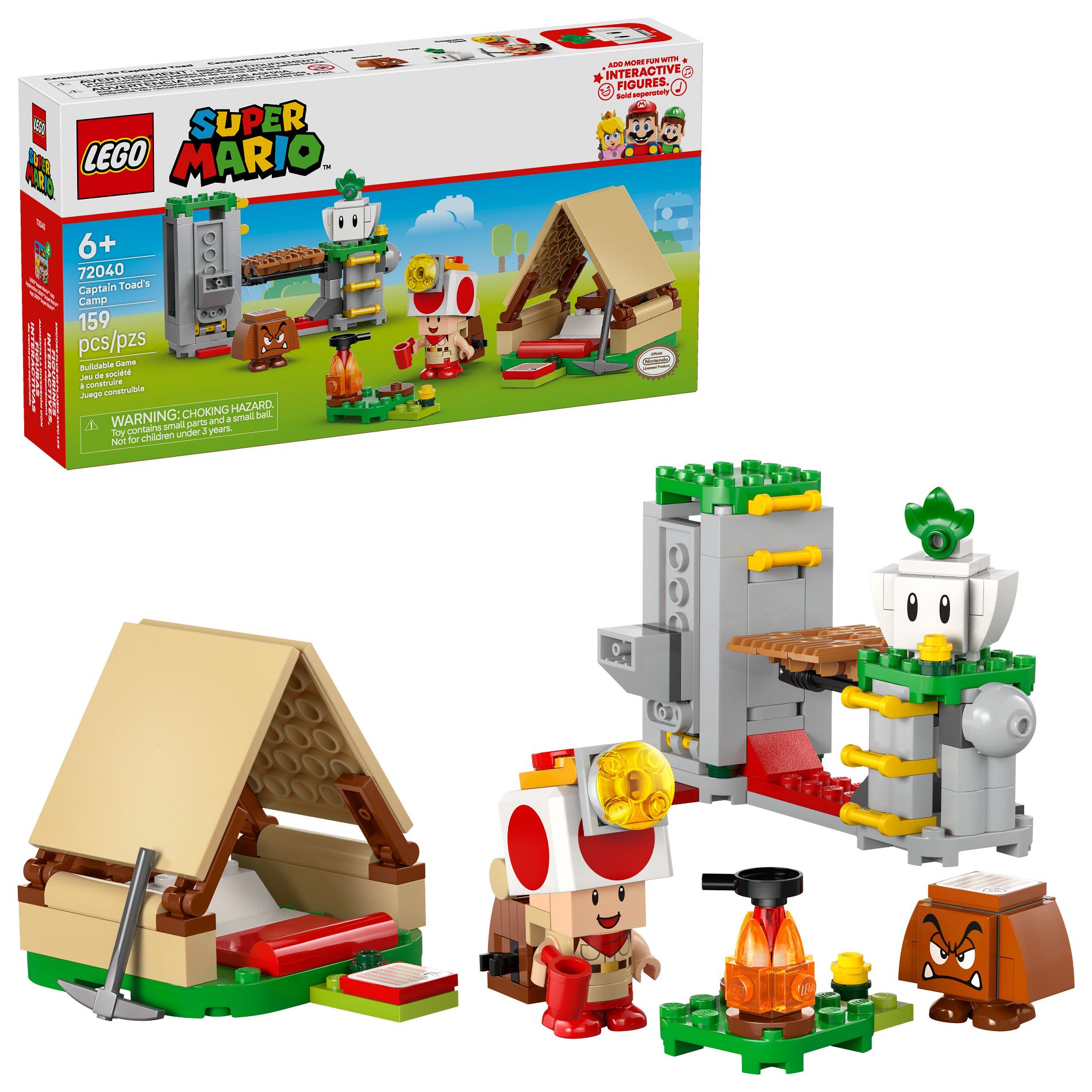 LEGO Super Mario Captain Toad’s Camp Kids Toy 72040