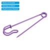 Unique Bargains Metal DIY Blankets Crafts Brooch Making Home Sewing Large Safety Pins 15 Pcs - 4 of 4