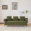 78'' Upholstered 3-Seater Sofa with 3 Plush Pillows for Living Room, Bedroom, or Apartment - 2 of 4