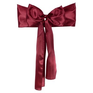 Unique Bargains Wedding Banquet Decorative Chair Sashes Ties Bows 10 Pcs - 1 of 4