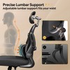 GALAXHERO Mesh Office Chair, Ergonomic Comfort with 3D Headrest & Flip-Up Armrests, Ideal for Professionals & Gamers,Black - 4 of 4